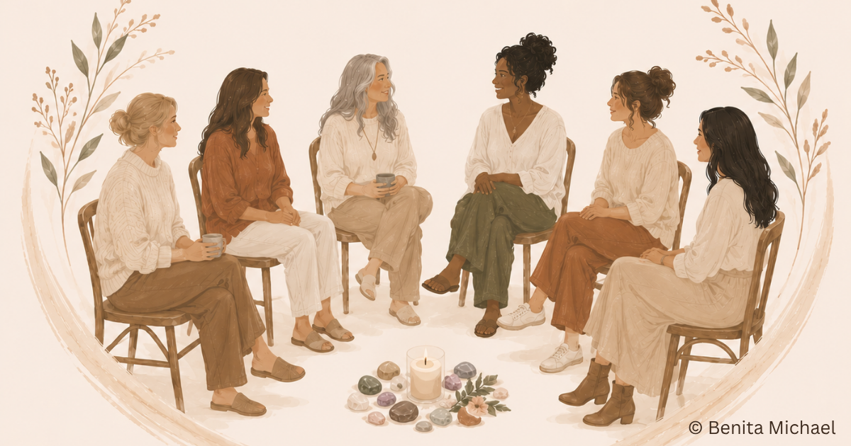 Herzenskreis – Spiritueller Frauenzirkel für Achtsamkeit, Meditation und Austausch